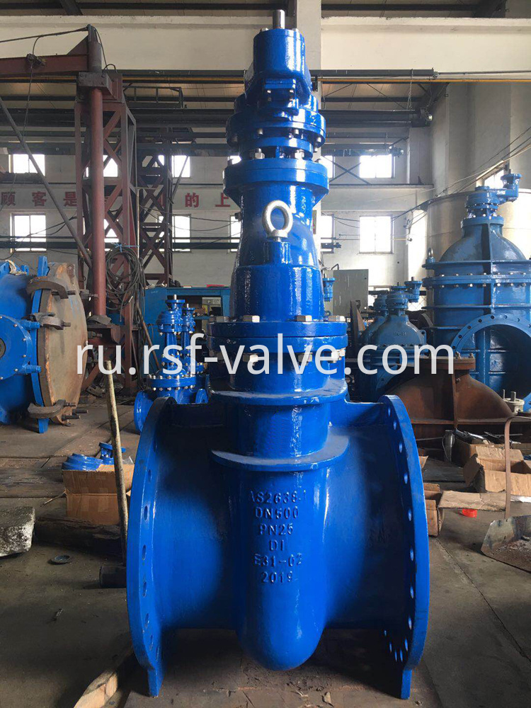 Pn25 Ductile Iron Metal Seat Gate Valve 3